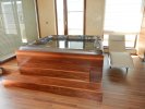 Cameo řada 880 (barva skořepiny Copper Sand), sauna Lounge Q a solární louka - dokončení a finální vzhled.